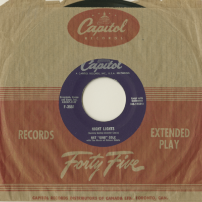 Night Lights / To The End Of The Earth (1956)