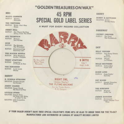 Night Owl / Brighten Your Night With My Day