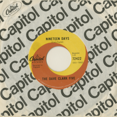 Nineteen Days / I Need Love