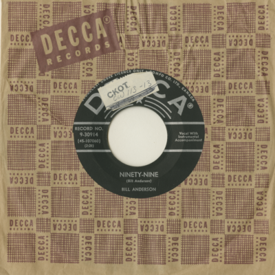 Ninety-Nine / Back Where I Started From