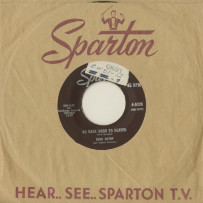 No Back Door To Heaven / You're The Only Good Thing (1957)