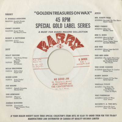 No Good Jim / And None (1968)