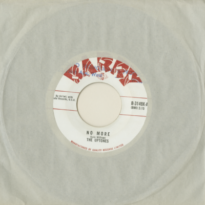 No More / I'll Be There (1963)