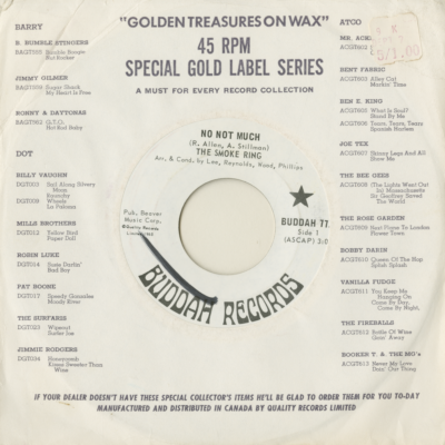 No Not Much / How'd You Get To Be So Wonderful (1968)