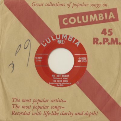 No Not Much / I'll Never Know