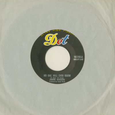 No One Will Ever Know / Because