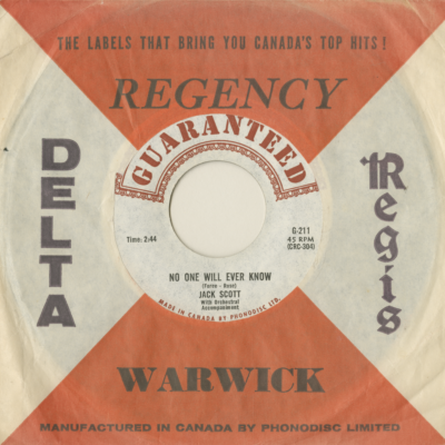 No One Will Ever Know / Go Wild Little Sadie