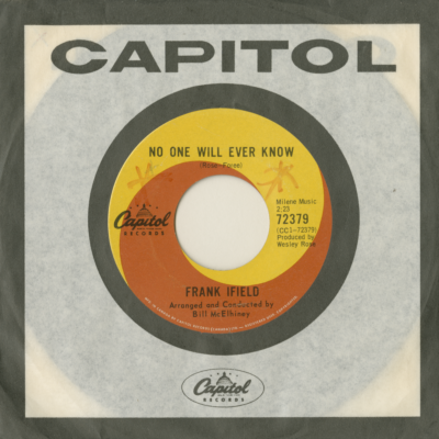 No One Will Ever Know / I'm Saving All My Love