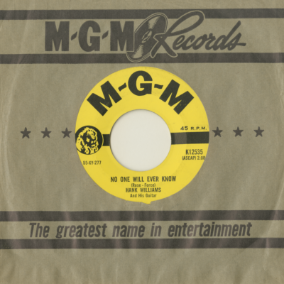 No One Will Ever Know / The Waltz Of The Wind