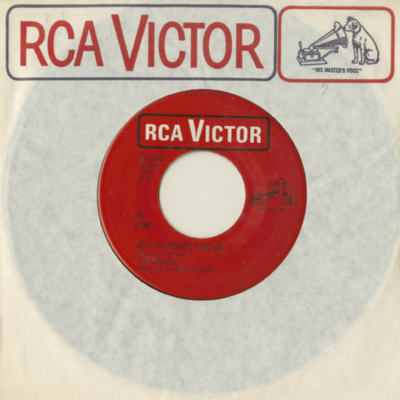 No Sad Song For Me / I Feel Like Crying