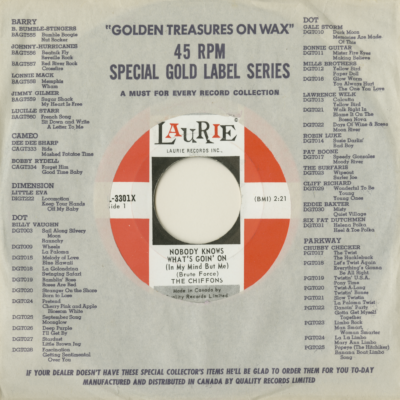 Nobody Knows What's Going On / The Real Thing