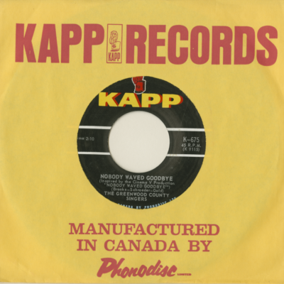 Nobody Waved Goodbye / The Bridge Washed Out