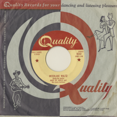 Interlake Waltz / Nobody's Business