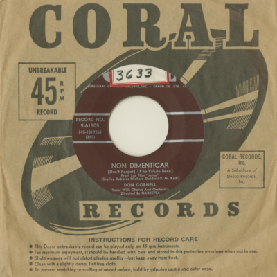 Non Dimenticar / Before It's Time To Say Good-Night