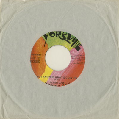 Not Knowin' What's Going On / It's All Right Now