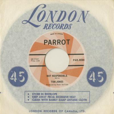 Not Responsible / Once There Was A Time