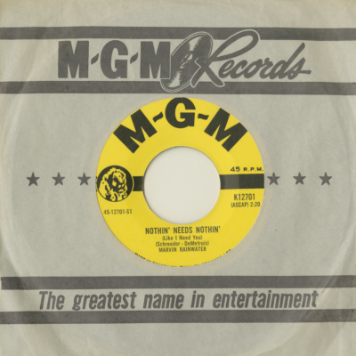 Nothin' Needs Nothin' / A Need For Love