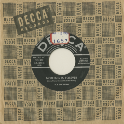 Nothing Is Forever / Two Wrongs Don't Make A Right