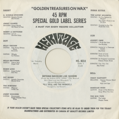 Nothing Succeeds Like Success / Swingin' Tight