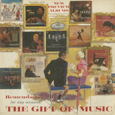 November 1959 New Preview Albums Remember For Any Occasion The Gift Of Music (1959)