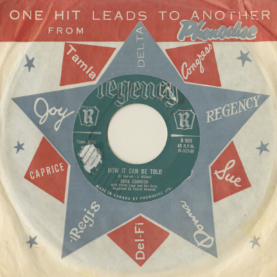 Now It Can Be Told / My Baby Ran Away From Me (1962)