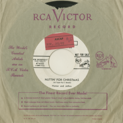 Nuttin' For Christmas / Santy's Movin' On (1955)