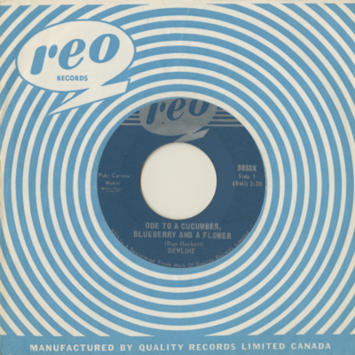 Ode To A Cucumber Blueberry And Flower / If You Can Dig It (1970)