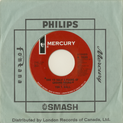 Ode To Half A Pound Of Ground Round / Pinto The Wonder Horse Is Dead (1971)