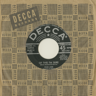 Of This I'm Sure / A Woman In Love