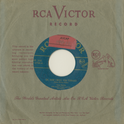 Oh How I Miss You Tonight / Deep Night (1949)