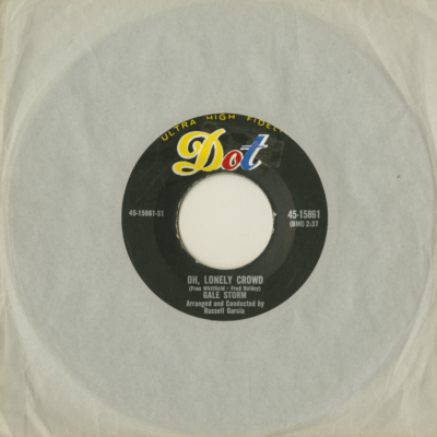 Oh Lonely Crowd / Happiness Left Yesterday