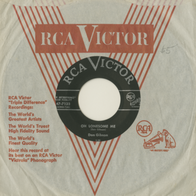 Oh Lonesome Me / I Can't Stop Loving You