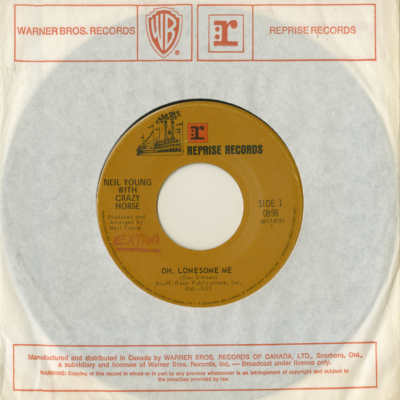 Oh Lonesome Me / I've Been Waiting For You