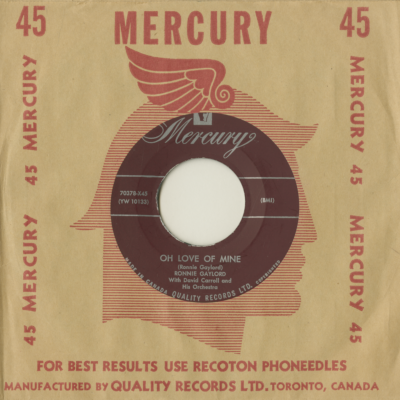 Oh Love Of Mine / Wow! (1954)