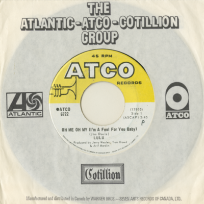 Oh Me Oh My / Sweep Around Your Own Back Door