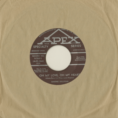 Oh My Love / Loch Lomond (1959)