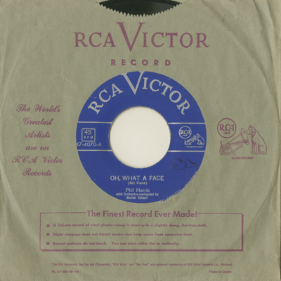 Oh What A Face / Southern Fried Boogie (1951)