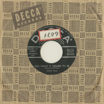 Oh What It Seemed To Be / The Gypsy Told Me So