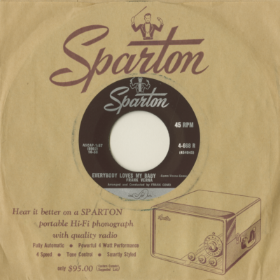 OHO AHA / Everybody Loves My Baby (1958)