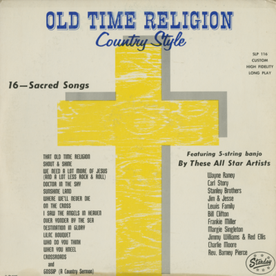 Old Time Religion And Country Songs