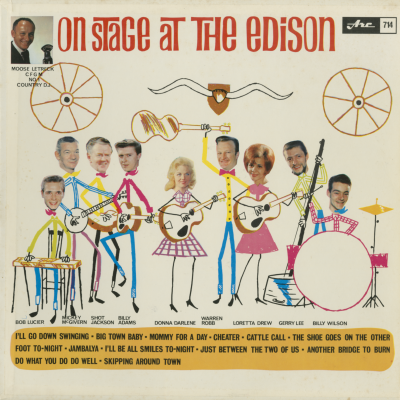 On Stage At The Edison