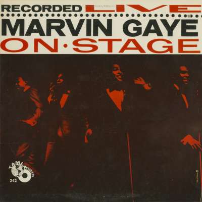 Recorded Live Marvin Gaye On Stage