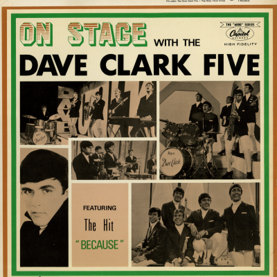 On Stage WithThe Dave Clark Five