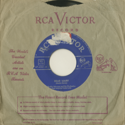 On The Old Potatoe Farm / Dear Mary (1952)