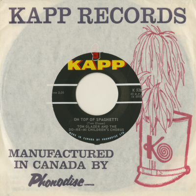 On Top Of Spaghetti / Battle Hymn Of The Children