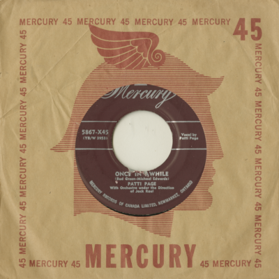 Once In A While / I'm Glad You're Happy With Someone Else