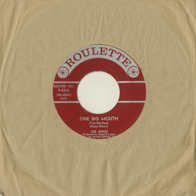 One Big Mouth / Here's What You Gotta Do (1960)