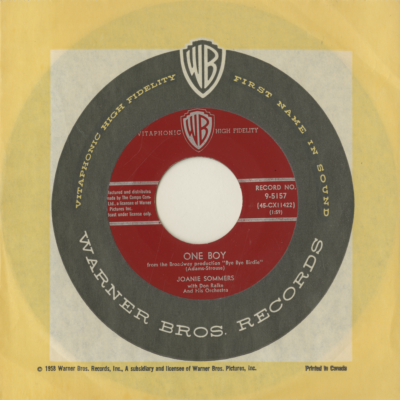 One Boy / I'll Never Be Free