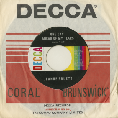 One Day Ahead Of My Tears / One Woman Man