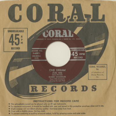 One Dream Tells Me / Hold Me Thrill Me Kiss Me